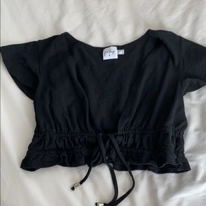 Princess Polly Tie-Front top